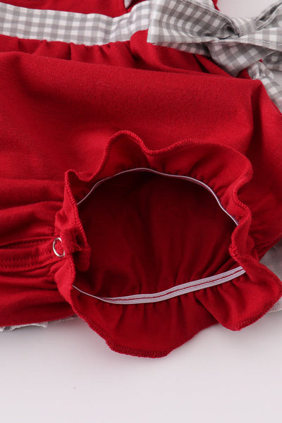 Alabama elephant french knot ruffle bubble