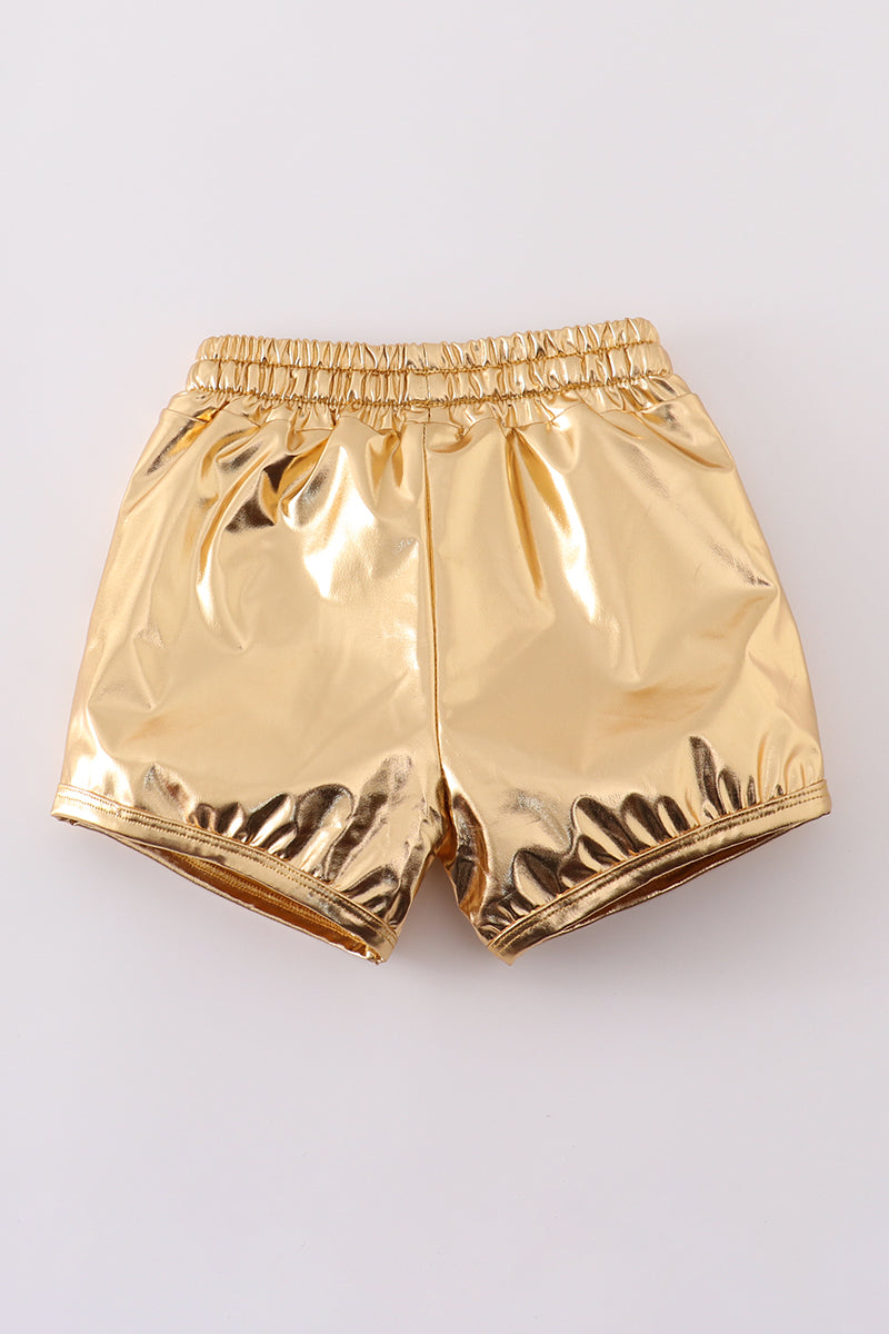 Yellow laser shorts