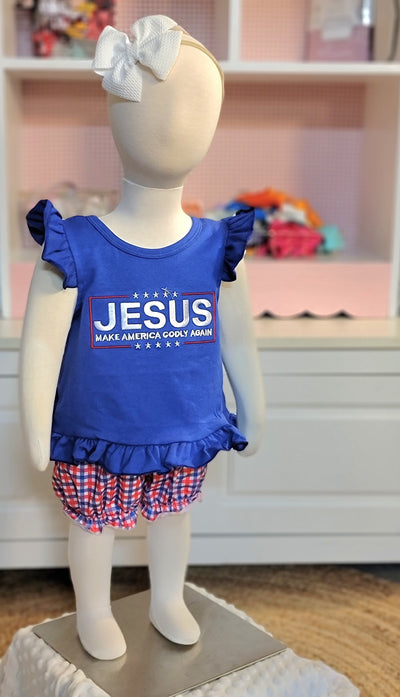 Jesus Make America Godly Again - Sibling Set