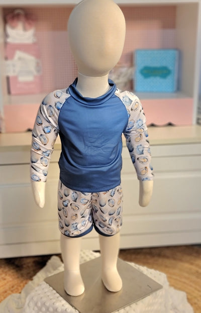 Ocean Oysters Swimwear - Sibling Set