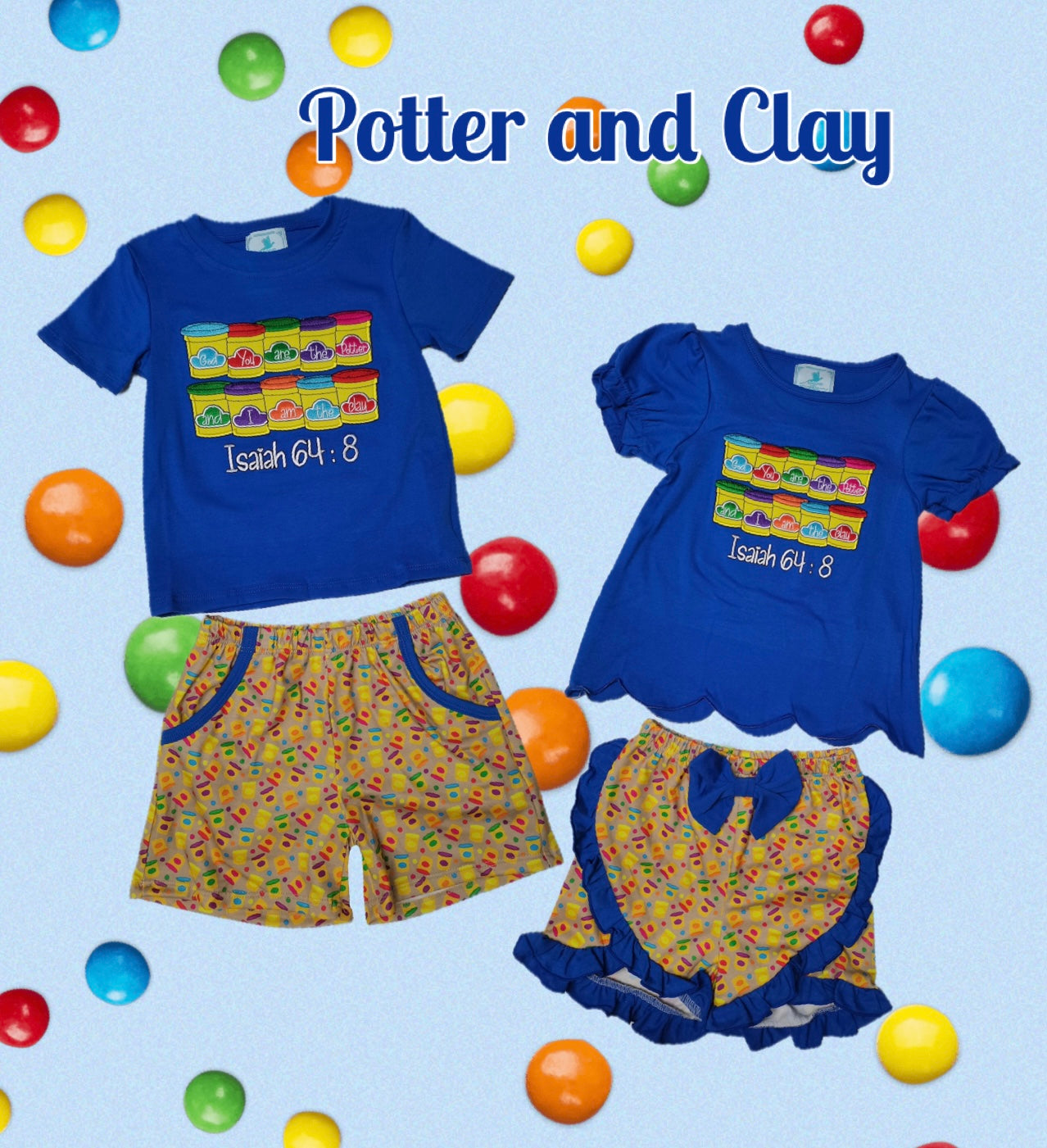 Potter and Clay Collection- shipping July