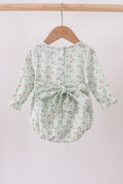 Premium duck print muslin bubble