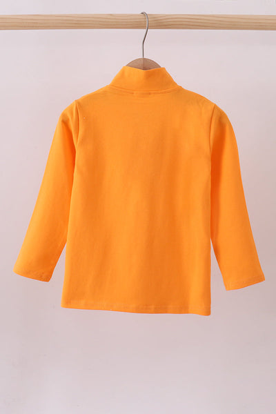 Premium Orange Tennessee embroidery top