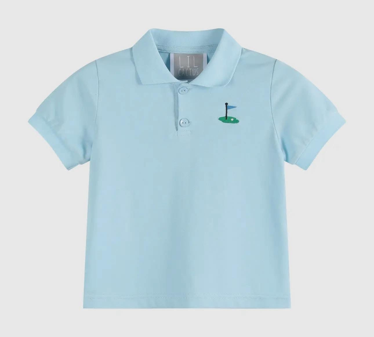 Blue Golf Polo