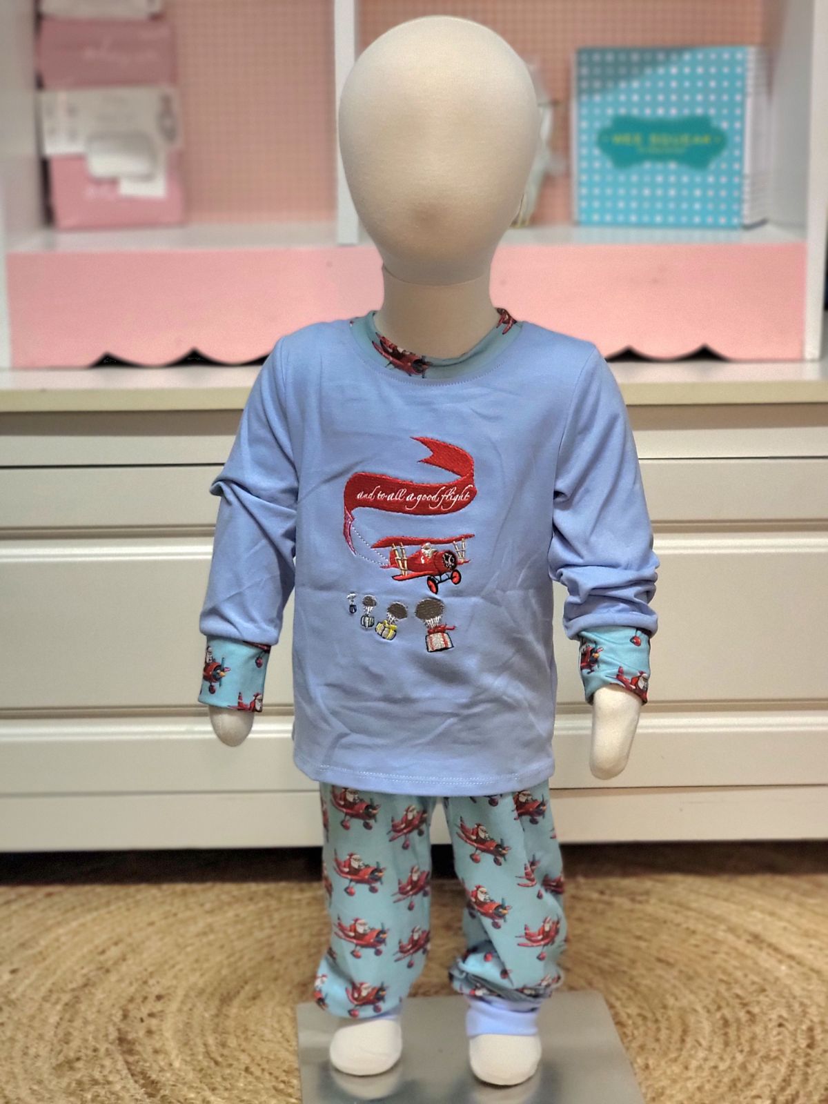 Flying Santa Pajamas