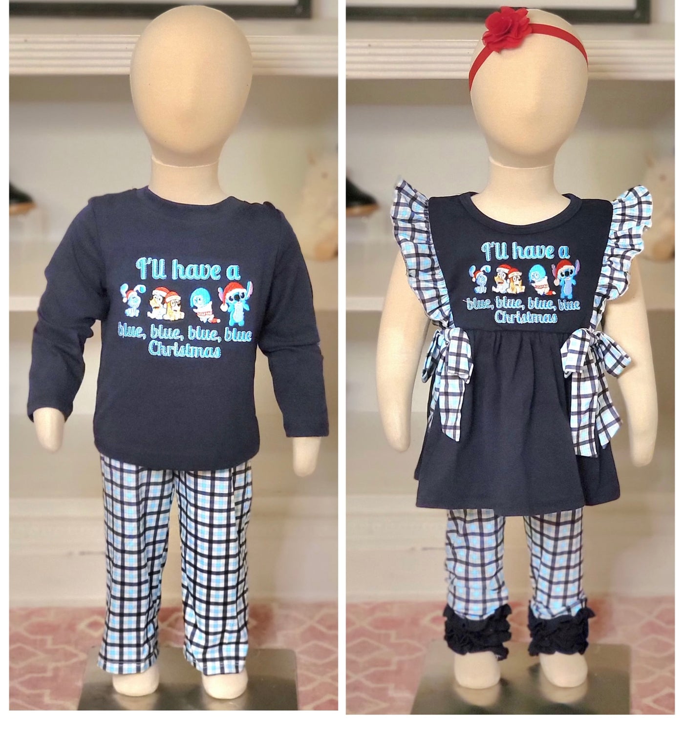Blue Christmas - Four Character Collection