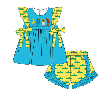 Puppet Friends French Knot Sibling Set
