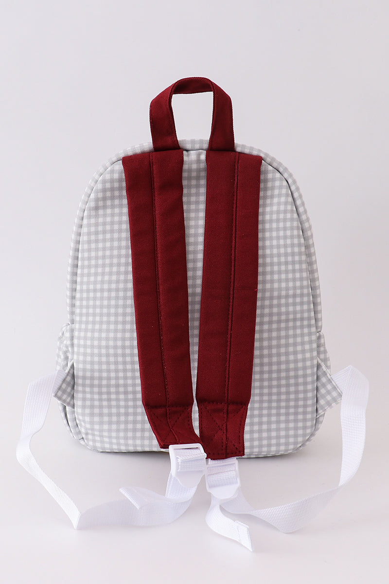 Mississippi state bulldogs embroidery boy schoolbag