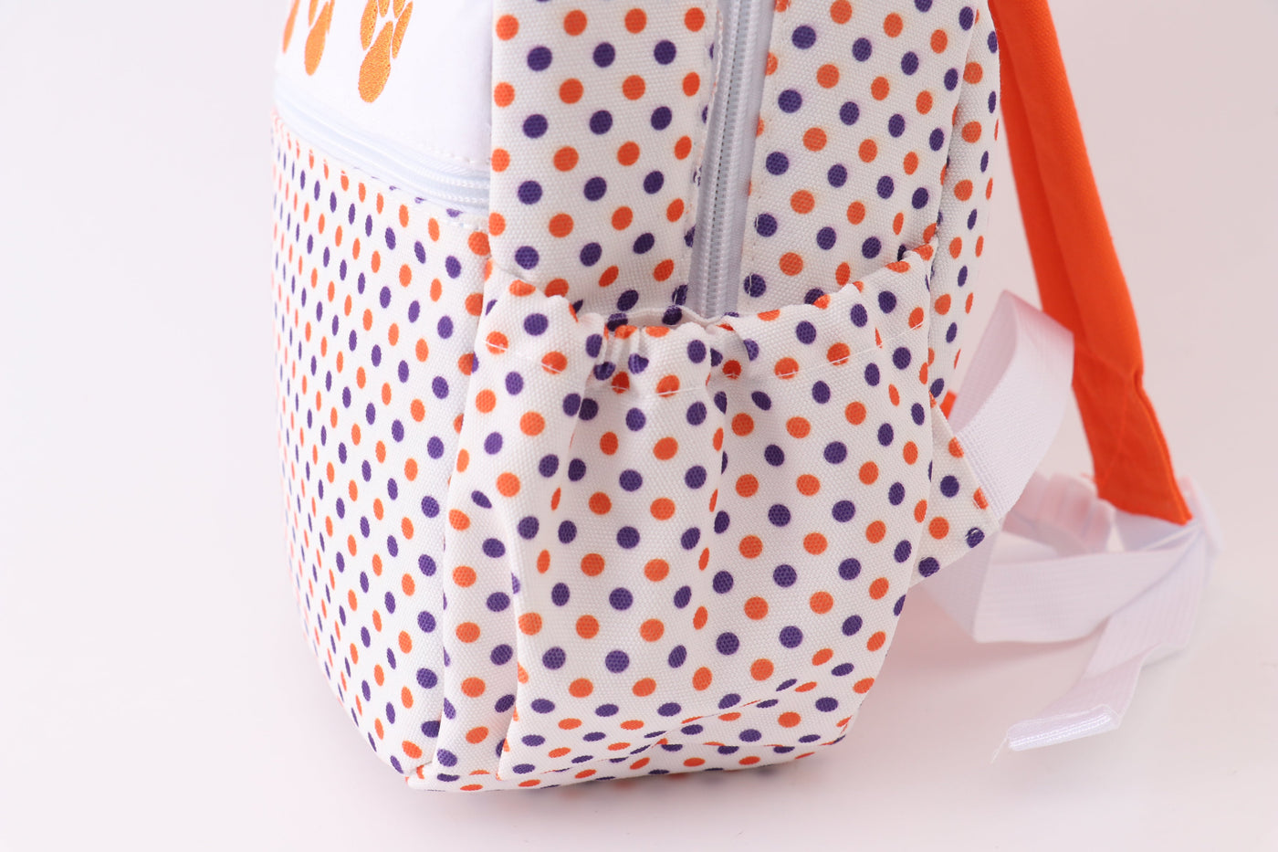 Clemson university embroidery boy schoolbag