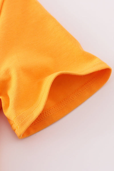 Orange tennessee vlos glitter dress