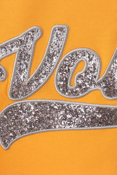 Orange tennessee vlos glitter dress