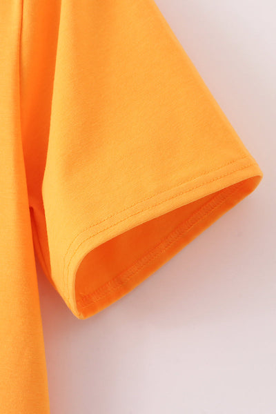 Orange tennessee vlos glitter dress