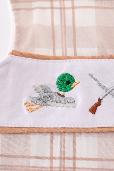 Khaki go hunting embroidery jonjon