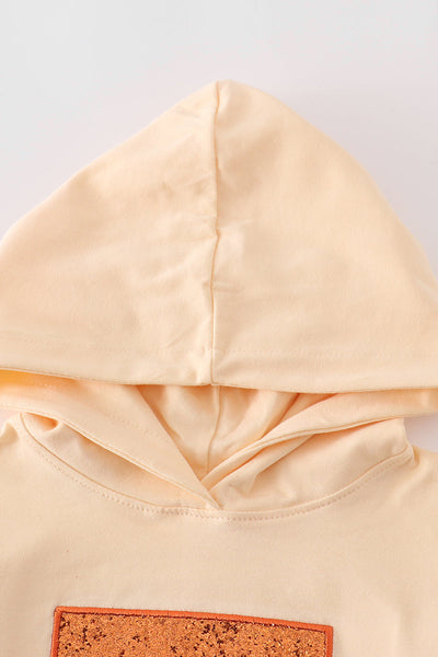 Tennessee glitter hoodie top