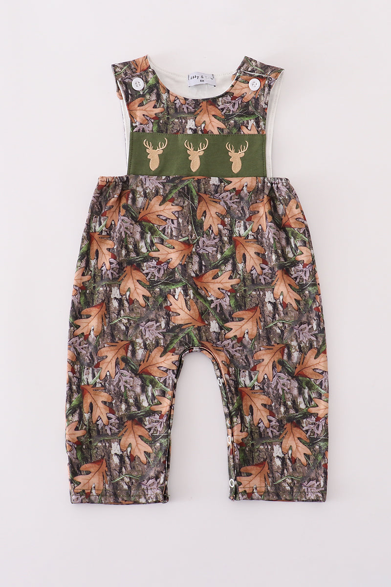 Forest hunting deer embroidery jonjon