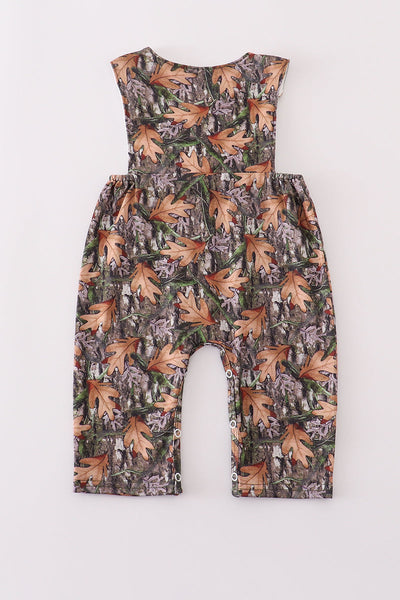 Forest hunting deer embroidery jonjon