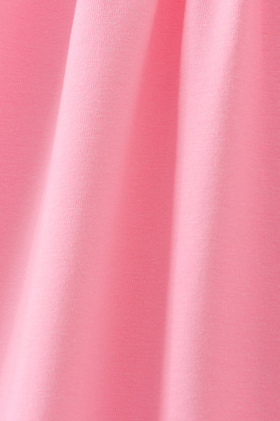 Pink christmas tree smocked ruffle dress