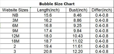 Pink bunny print girl bubble